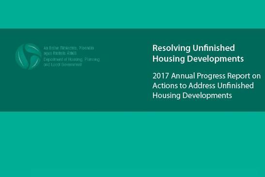 Minister for Housing & Urban Development Damien English TD published the 6th annual progress report 