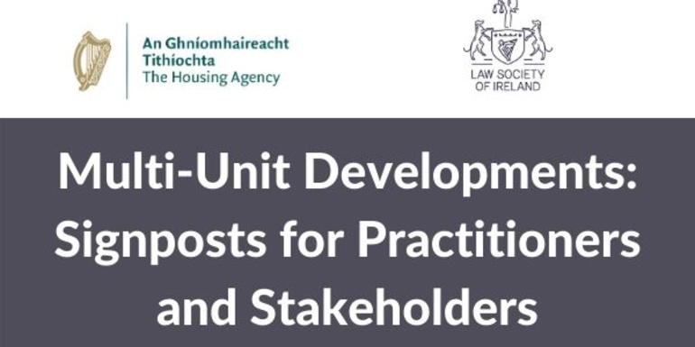 Watch: Multi-Unit Developments - Signposts for Practitioners & Stakeholders