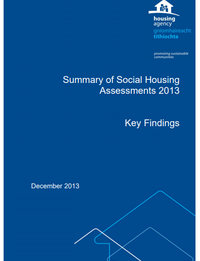 Summary of Social Housing Assessments 2013