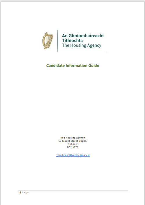Candidate Booklet Cover