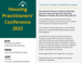 Housing Practitioners' Conference 2022