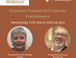 Webinar: Vicarious Trauma Self Care for Practitioners 