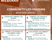 Community-Led Housing Webinar Series 