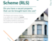 Repair and Leasing Scheme – Call for Expressions of Interest