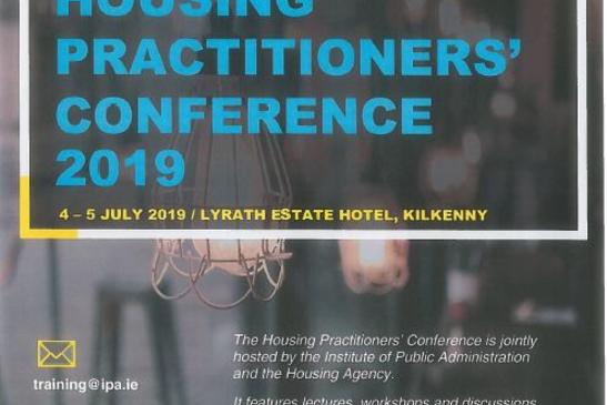 Housing Practioners’ Conference 2019