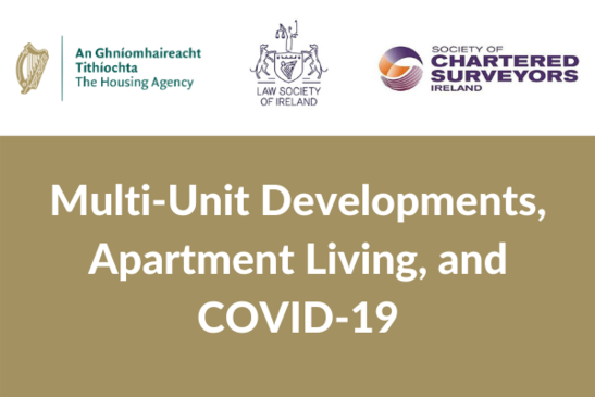 Watch: Multi-Unit Developments, Apartment Living and COVID-19
