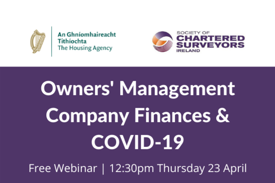 Webinar: Owners' Management Company Finances & COVID-19