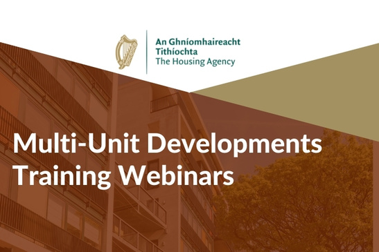 Multi-Unit Developments Training Webinars