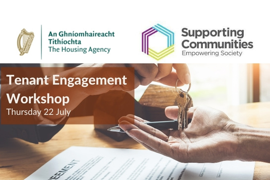 Tenant Engagement Workshop for housing professionals, 22 July