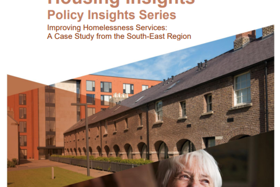  Policy Insights Series: Issue 1 - Homelessness in the South-East Region