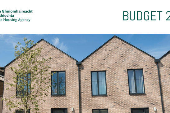 The Housing Agency welcomes Budget measures which will “increase housing delivery, improve affordability and support the most vulnerable” 