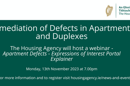 Webinar: Apartment Defects - Expressions of Interest Portal Explainer