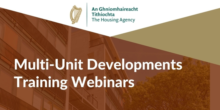 Multi-Unit Developments Training Webinars