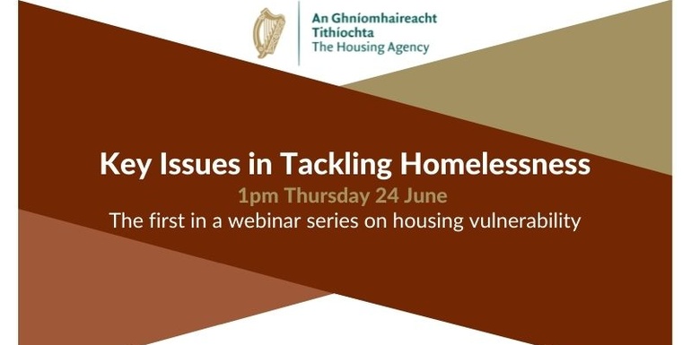 Watch back: Key Issues in Tackling Homelessness