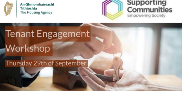 Tenant Engagement Workshop for housing professionals, 29 September