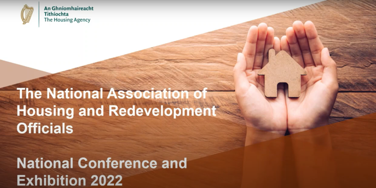 Housing Agency speaks to NAHRO conference about Covid-19 and housing in Ireland 