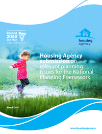 Housing Agency Submission on relevent planning issues for the National Planning Framework 