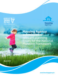 Housing Agency Submission on relevent planning issues for the National Planning Framework