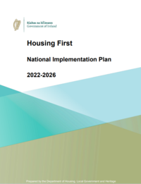 Housing Agency welcomes the publication of the Housing First National Implementation Plan 2022 - 2026