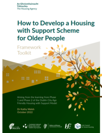 How to Develop a Housing with Support Scheme for Older People: Framework Toolkit