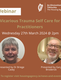 Webinar: Vicarious Trauma Self Care for Practitioners 