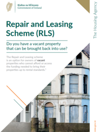 Repair and Leasing Scheme – Call for Expressions of Interest